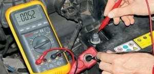 Проверка тока утечки автомобильного аккумулятора