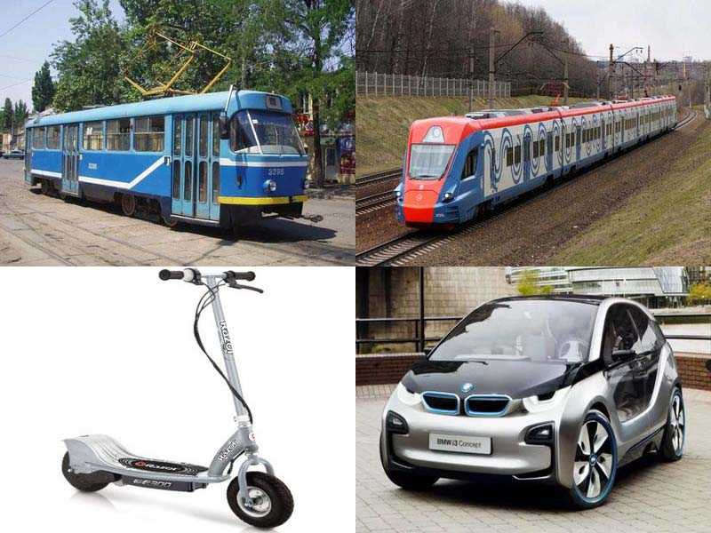 Транспортные средства городского наземного электрического транспорта