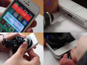 Замена аккумулятора iPhone 5: открываем дисплей