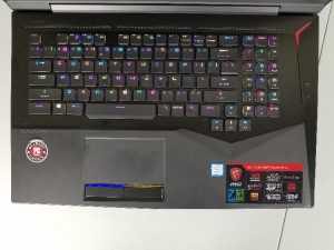 Клавиатура и тачпад MSI GT75VR Titan Pro