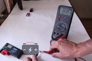 Тест дисковой батарейки LR44