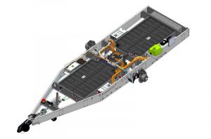 Тестирование прицепа Dethleffs E.Home Caravan на тяге Audi E-tron
