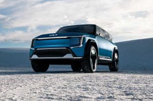 Kia показали концепт электромобиля EV9