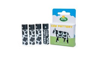 Arla создали аккумуляторы «Cow Patteries» стандарта AA