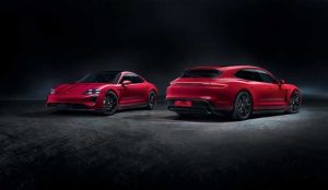 Porsche представили Taycan GTS Sport Turismo 2022 модельного года