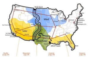 Исследование макросети между востоком и западом США