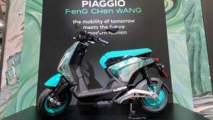 Piaggio представили электрический скутер «1»