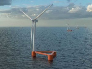 Шотландская ветроэнергетическая компания Equinor представила свою концептуальную конструкцию плавающего ветрового фундамента для коммерческого плавучего морского ветроэнергетического оборудования мощностью гигаватт