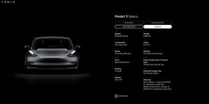 Компания Tesla внесла изменения в линейку электромобилей Model 3 и увеличили цену на базовый вариант
