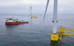 Компания Blue Gem Wind подаёт заявку на плавучей ветроэнергетической проект мощностью 100 Мвт в Уэльсе