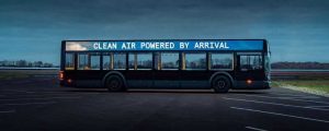 Компания Arrival проводит испытания своего флагманского электробуса на полигоне в Великобритании
