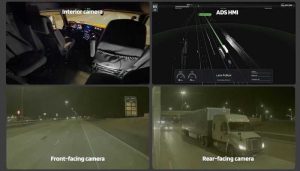 Компания TuSimple продемонстрировало технология управления грузовиком без присутствия человека