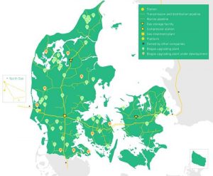 В газораспределительной системе Дании зафиксирован рекордный объём биогаза