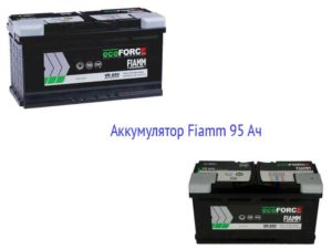 Аккумулятор Fiamm Ecoforce AGM 95 Ач