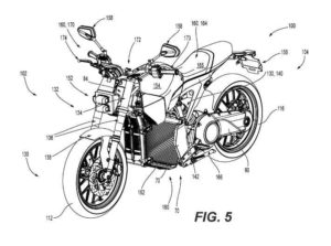 BRP подали патентную заявку на двухколёсное транспортное средство