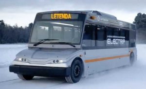 Компания Letenda представила электроавтобус Electrip для суровых зимних условий