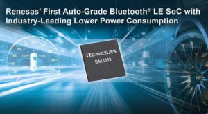 Renesas представили маломощный чип Bluetooth