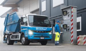 TIT Imhof купили электрический грузовик FUSO eCanter