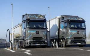 Электрогрузовики Mercedes-Benz eActros проехали 2400 км